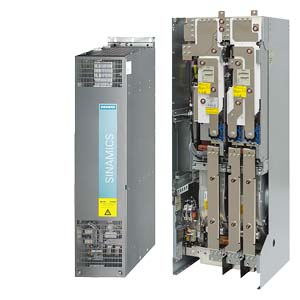 SINAMICS G130 Power Module IP20 380 480V 3AC, 50 60 Hz, 310 A Type rating. 160kW 6 pulse supply without power recovery design CIM include. Drive CLiQ cable without control module
